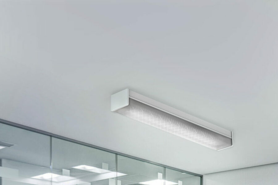 LED Battens lighting up commercial office