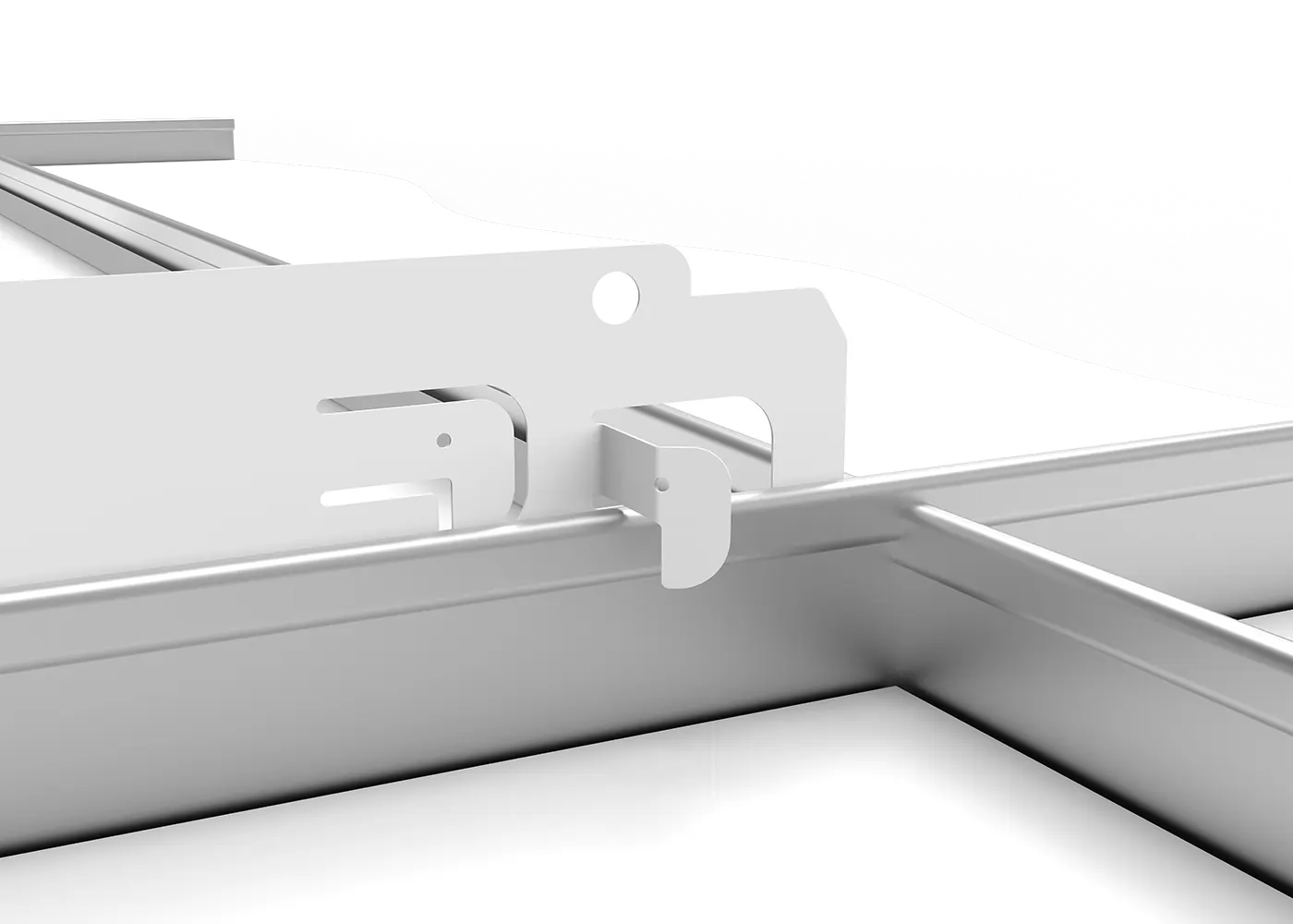 Ceiling Troffer Safety Hooks