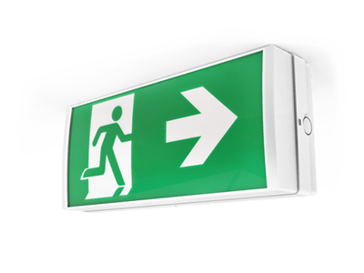 Boxit Wall Green Exit Sign