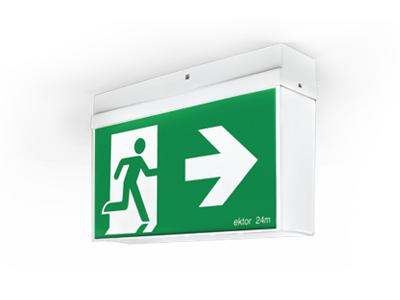 Mercury Basic Green Exit Sign